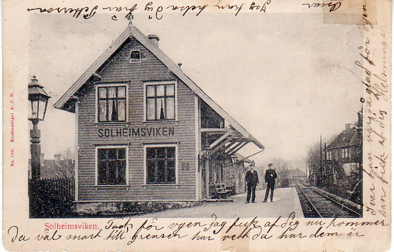 Solheimsviken jernbanestasjon